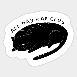 All Day Nap Club Sticker